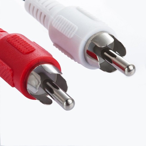 Kabel Klinke Cinch 3,5mm Länge 1,5m Auto Kfz HiFi Audio Anlage RCA  - Picture 3 of 4