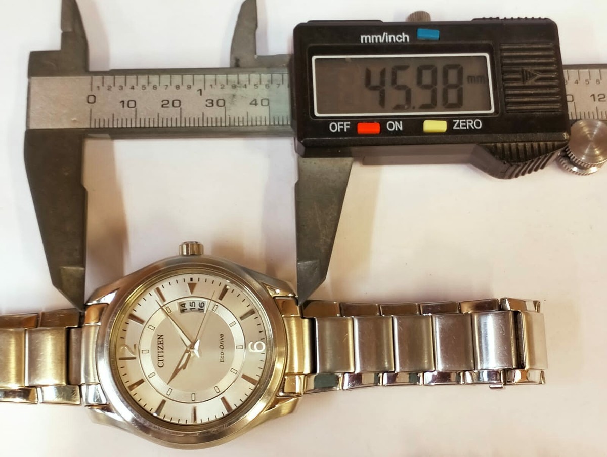 CITIZEN ECO-DRIVE QUARTZ J810-S075947 JAPON HOMME FONCTIONNE