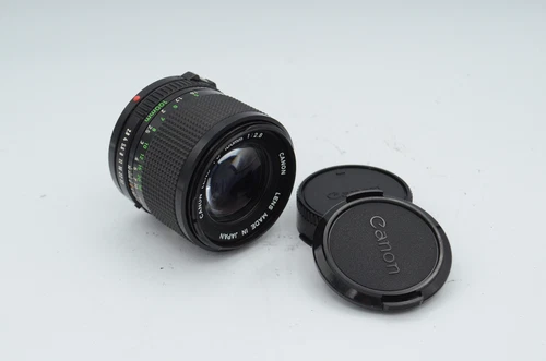 Canon 100mm f/2.8 FD Camera Mount Lens With Caps