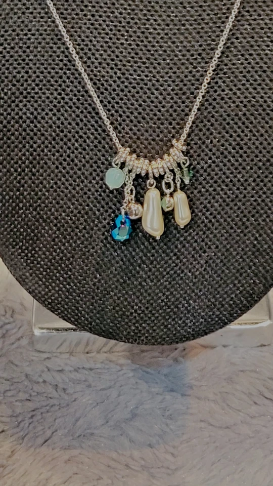 Collar verde Touchstone Crystal de Swarovski Mix It Up nuevo en caja Foto 2 de 2