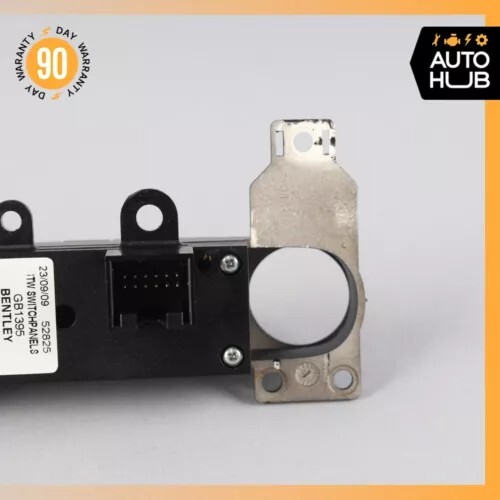 Bentley Continental GTC Speed Convertible Center Console Switch Panel OEM 83k