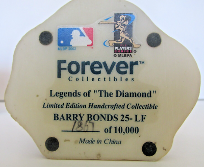 BARRY BONDS Forever Legends of the Diamond Bobblehead LTD San