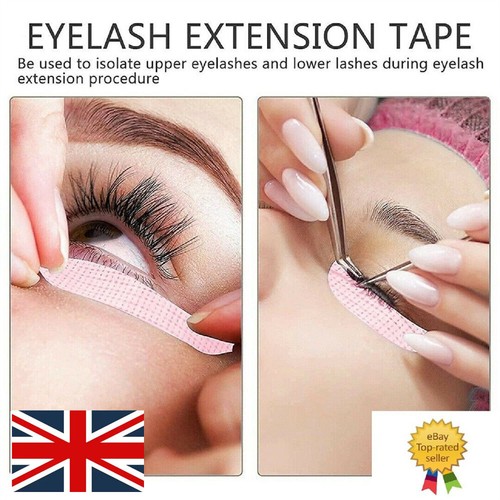 Eyelash Tape for Extension Under Eye Breathable Micropore Fabric Rolls Soft Wrap - Picture 1 of 21