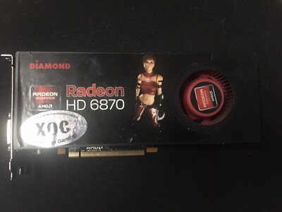 Diamond Radeon Hd 6870 -1GB -Mini DisplayPort, HMDI, DVI-Graphics Card