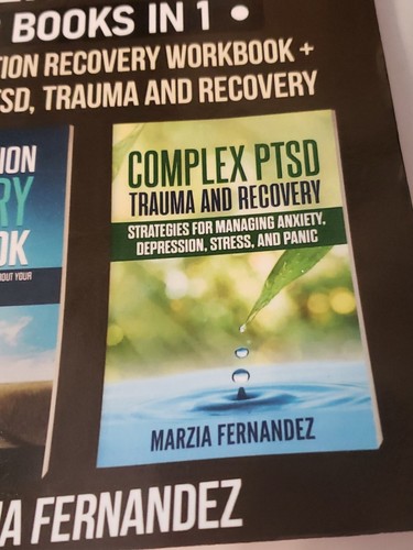 Addiction Recovery Workbook + Complex PTSD Trauma & Recovery Marzia Fernandez PB - Foto 4 di 8