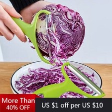 Pelador De Papa Repollo Verduras Ensaladas y Frutas Boca Ancha Acero Inoxidable