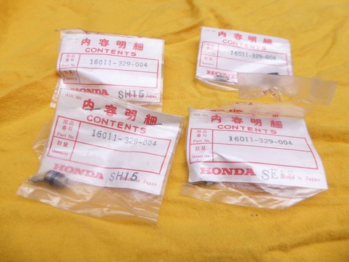 Honda CB400F CB350F Genuine Carburetor Float Valve Set 4pcs 16011-329-004 NOS - Picture 4 of 6