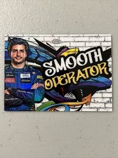 2020 Topps Chrome Formula 1 Carlos Sainz Track Tags Insert  SP