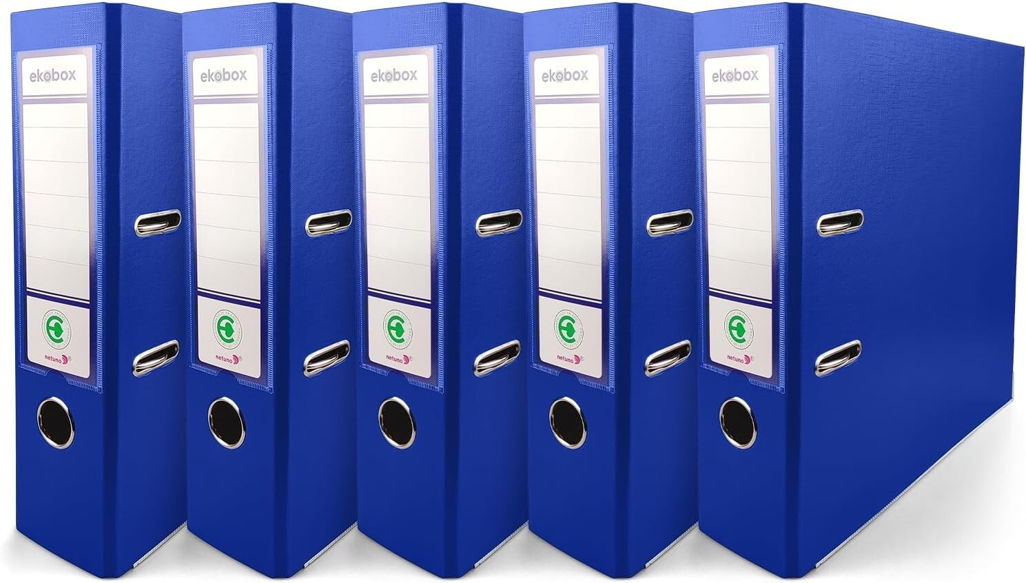 5 raccoglitori ad anelli a4 blu registratori a leva con anelli raccoglitori cart