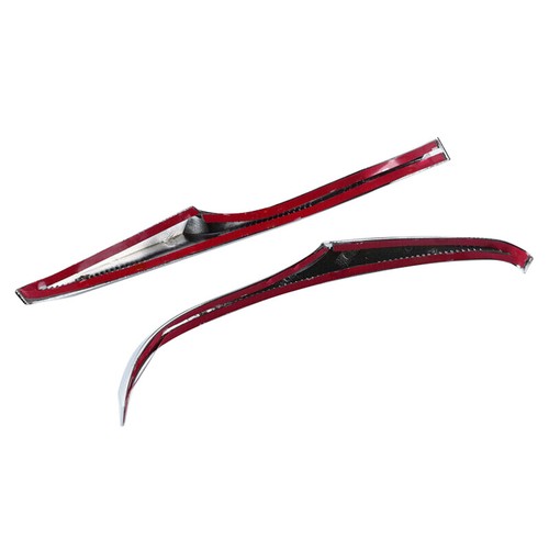 2pcs Car Rearview Side Mirror Cover Trim Strip Fit For Lexus LX570 2016