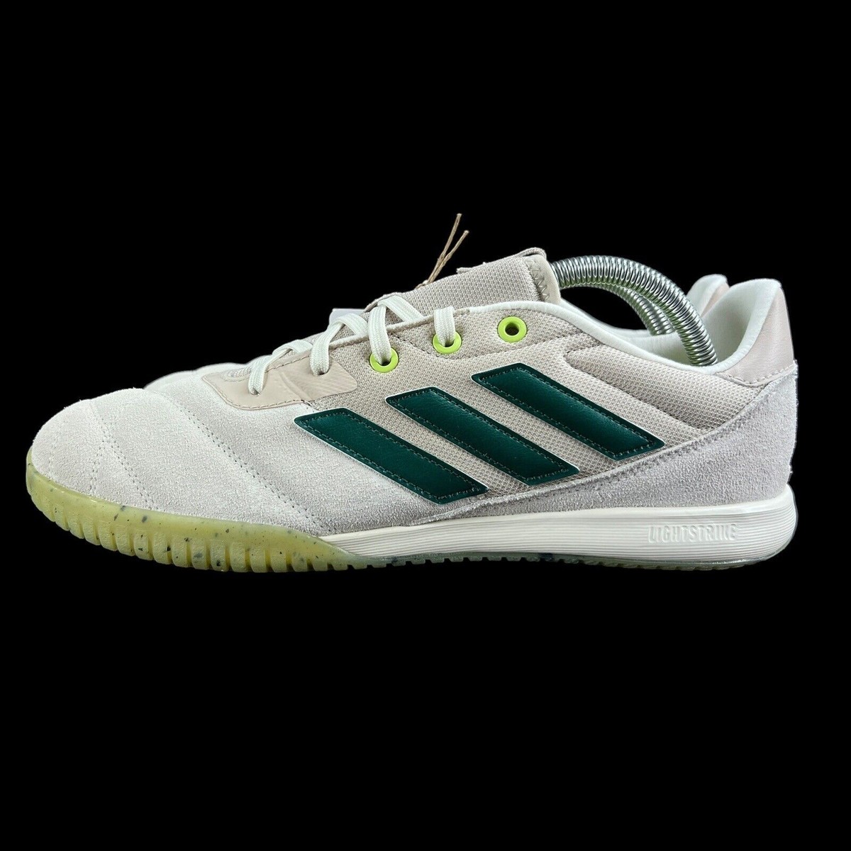 Adidas Copa Gloro Indoor Off White Green Soccer Shoes IE1543 Men's