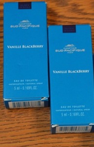 2-x-Comptoir-Sud-Pacifique-VANILLE-BLACKBERRY-EDT-Travel-Spray-5ml-0-169-fl-oz
