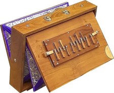 SHRUTI BOX~BOIS DE TECK~440 Hz~SURPETI~13 TOUCHES~YOGA~CHANT~MEDITATION~MANTRA