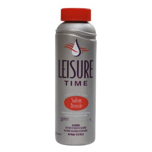 Leisure Time Sodium Bromide 1lb Simple Spa Care Bromine Reserve 16
