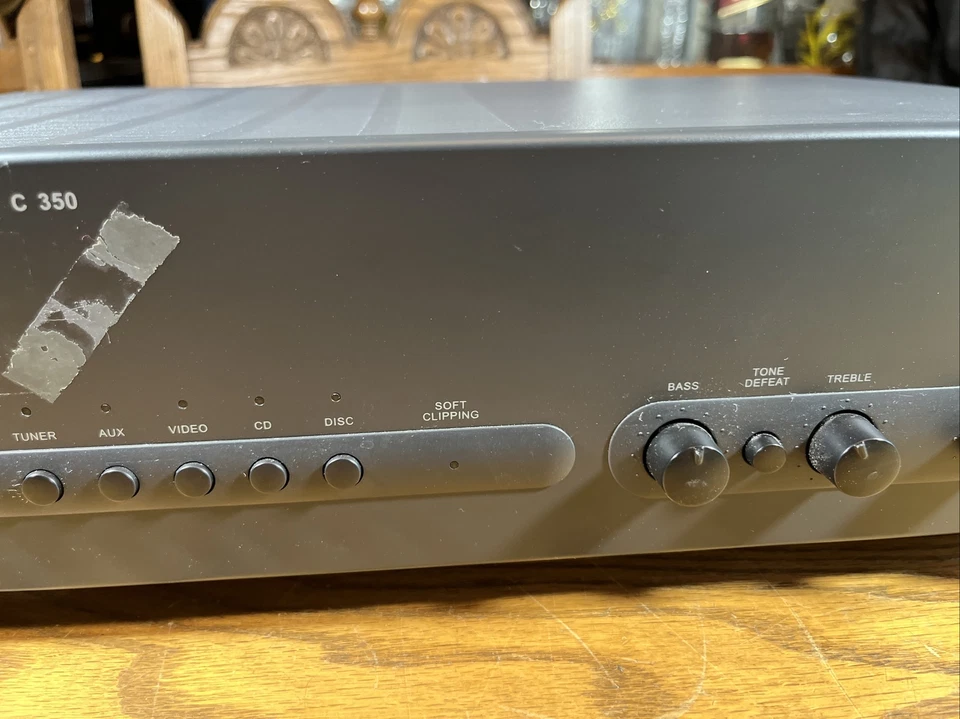 NAD Electronics Stereo Integrated Amplifier C 350 Rack Mountable Audiophile VTG - Image 3 of 4
