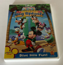 Mickey Mouse Clubhouse Mickey's Big Splash Hawaiian Luau Kids Beach Movie  DVD