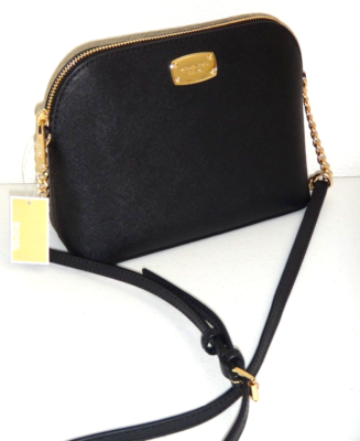 MICHAEL KORS ボディバッグ ブラック Michael Kors マイケルコース MKシグネチャー ボディバッグ PVC