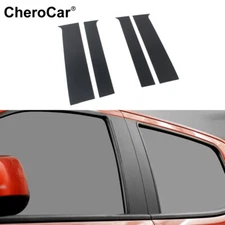 Car Pillar Posts Set Door Trim Sticker Decal for Chevy Colorado/GMC CANYON 2015+