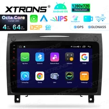 9" Android 14 8Core 4+64G Car Radio Stereo GPS for Mercedes Benz SLK-R171 SLK200