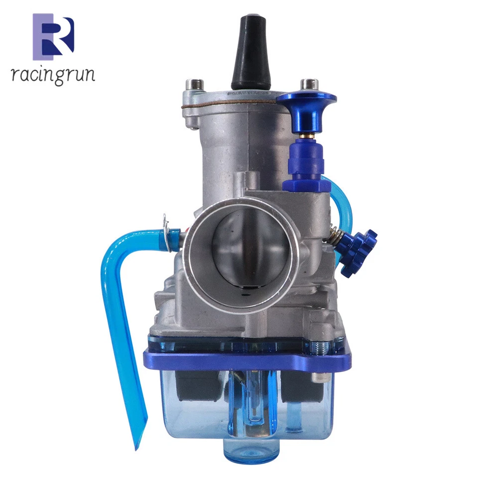 PWK30 Carburetor & Throttle Cable Fit Honda Yamaha Dirt Keihin Suzuki Kawasaki - Image 3 of 4