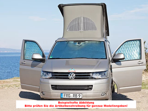 ISOLITE Inside para VW T6 ventana de cabina con sensores en el espejo retrovisor - Imagen 1 de 3