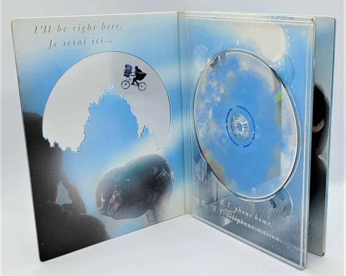 E.T. The Extra-Terrestrial DVD, 2002 2-Disc Set 20th E.T. The Extra-Terrestrial DVD, 2002 2-Disc Set 20th