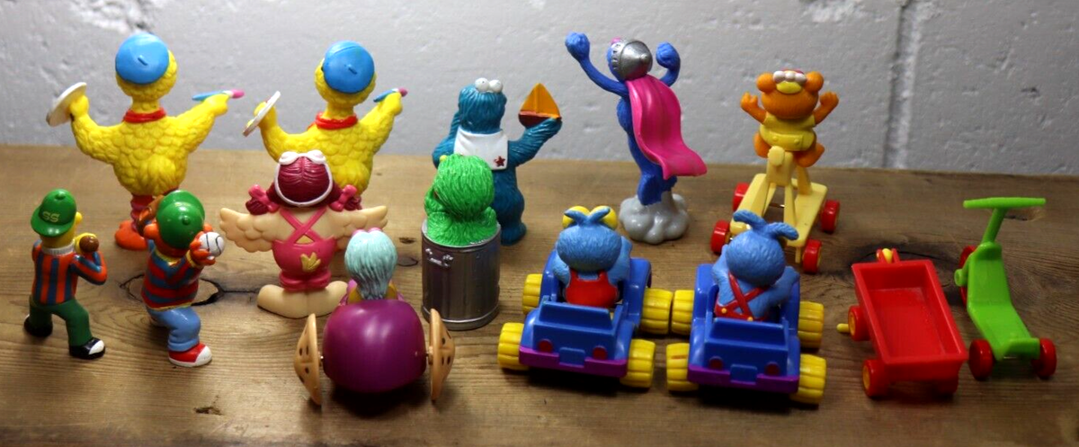 Vintage McDonalds Happy Meal Toy Lot 80s/90s Sesame Street Bert