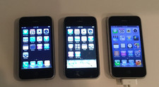 LOT 3 Apple iPhone A1241 A1303 TESTED WORKS