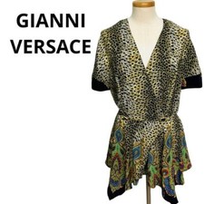 GIANNI VERSACE Gianni Versace Tunic Leopard Print All Over Pattern 44
