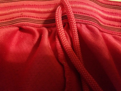 Nike Womens Shorts Size XS Pink White Trim Pull On Drawstring Logo Athletic - Picture 9 of 11