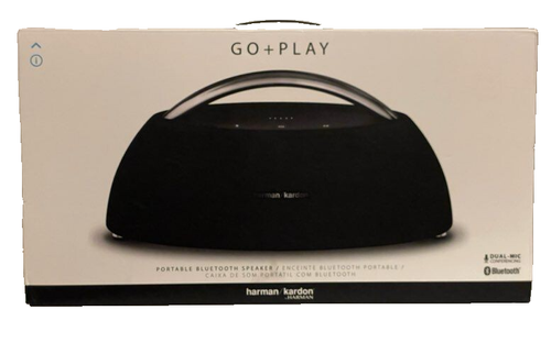New Harmon Kardon Go+Play Mini Portable Wireless Speaker Black HKGOPLAYMINIBLKAM