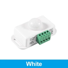 DC 12V-24V Infrared PIR Motion Sensor Detector Outdoor Wall Light Switch For LED