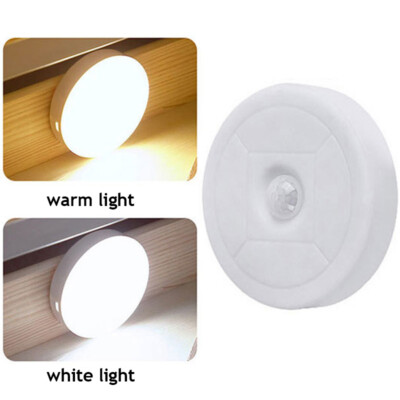 8 Led Motion Sensor Light Wireless Usb Battery Powered Night Lights Closet  