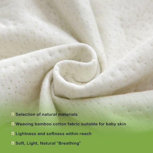 Bamboo Mattress Protector Waterproof Matress Cover Cooling Hypoallergenic New - Picture 6 of 7