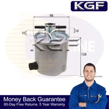 KGF Fuel Filter Fits Renault Scenic 2005-2009 Megane 2003-2010 1.5 dCi 2.0