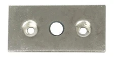 3 Hole Inside Lock Backer Plate (Sold Each)