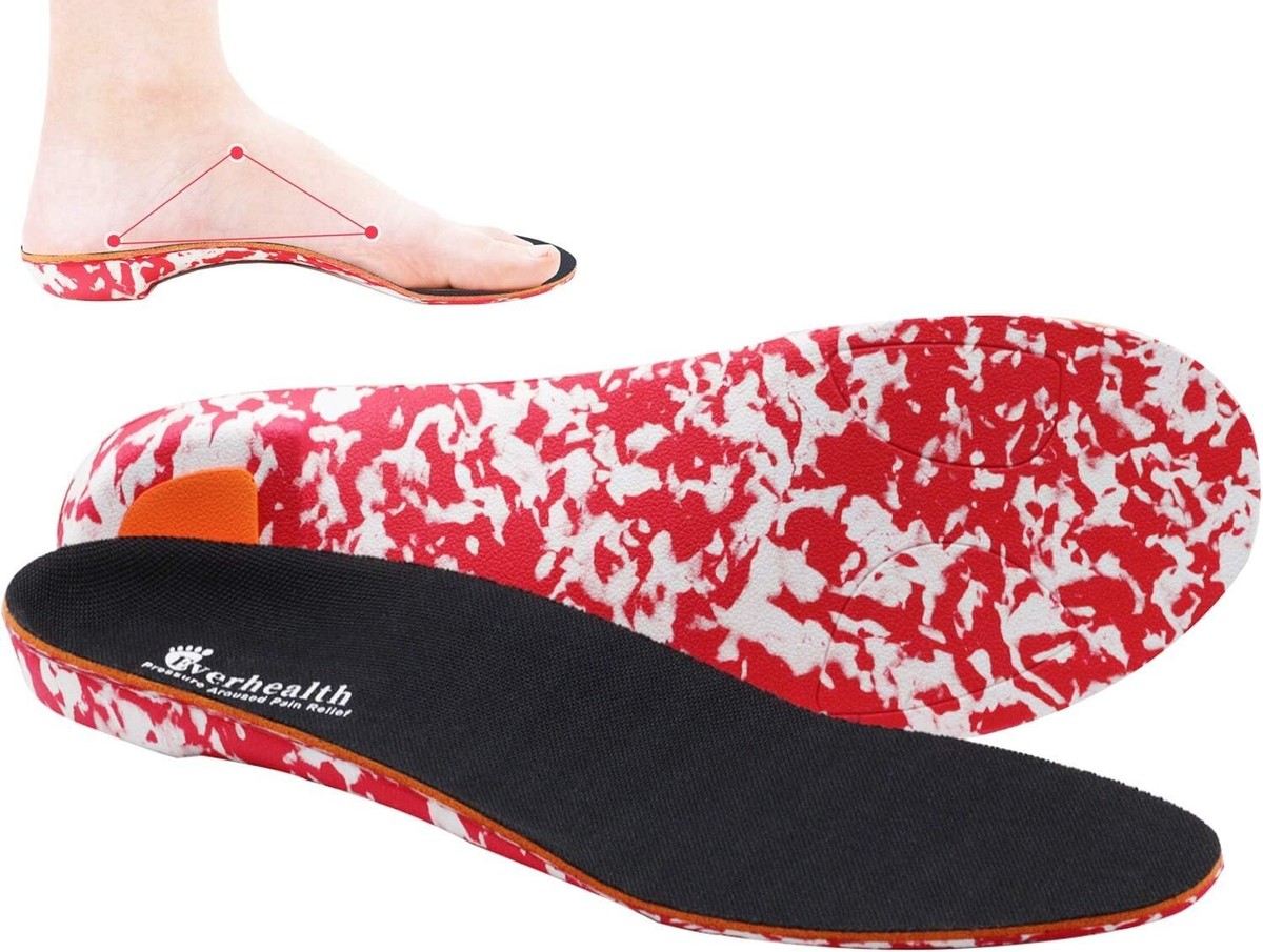EVERHEALTH Orthotic Arch Support Insoles Plantar Fasciitis Flat