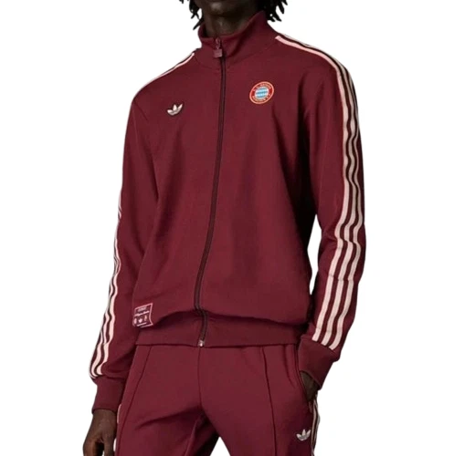 Adidas FC Bayern Munich Terrace Icon Track Top Jacket Red JF0582 Men Size Small