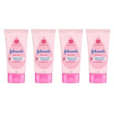 4x Johnson's Baby Cream Face Body Moisturizing Smooth Skin Nourish Johnson 50g