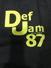 Vintage Def Jam Local Crew Rap Hip Hop Raptee T Shirt Men's Size Large