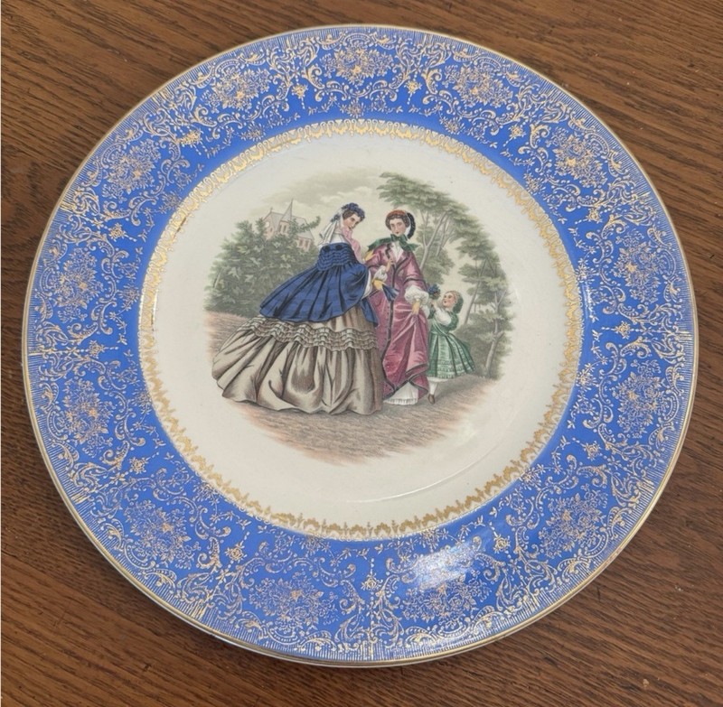Century by Salem 23 karat gold plate **53U antique -Salem china vintage