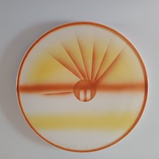 Kuchenplatte Spritzdekor Art Deco Original Annaburg