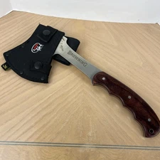 Browning RMEF Model 0031 Hatchet Axe Sheath Wood Handle