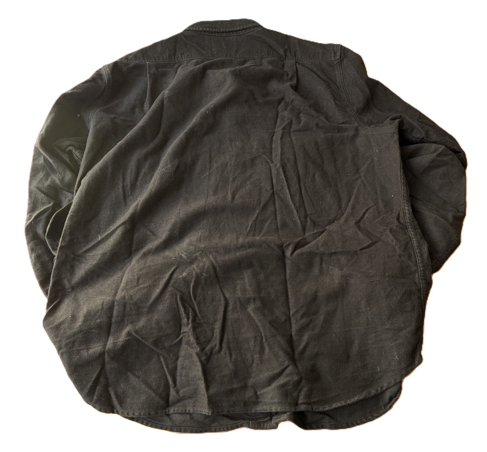 FILSON Flannel Overshirt Button Front Black  Cotton XXL RRP180 image 7