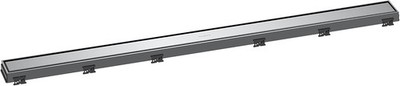 Hansgrohe RainDrain Tillable Shower Drain Trim Match Linear 39 3/8 in Chrome New