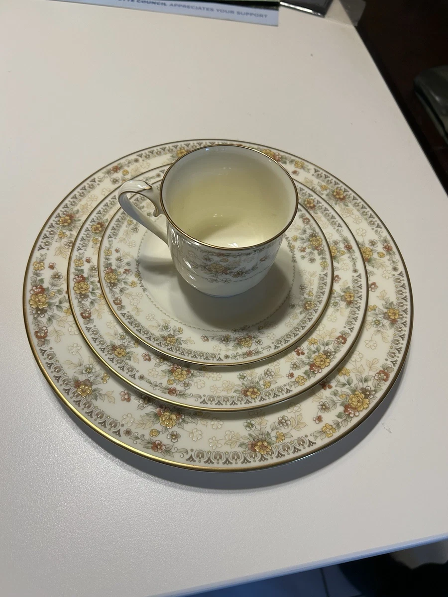 食器 Noritake Bone china 1. Set 5x5 Noritake 9736 Magnificence 5 Piece Place Setting X 4 Japan Bone