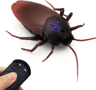 RC Cockroach Remote Control Car Vehicle Animal Toys Electronic Realistic Insect