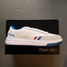 Reebok G-Unit G6 Men  s Low Top Lace-Up Tennis Sneakers White Blue Red 10.5