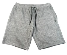 Polo Ralph Lauren Fleece Shorts Men’s XL Grey Double Knit NWOT