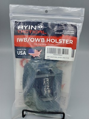 Ayin Tactical IWB/OWB Holster Fits Sig Sauer P320C Concealed Carry Made USA